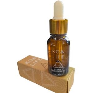KOA LIFE Vitamin C Brightening Oil Serum 0.5 fl oz New BOX DMG